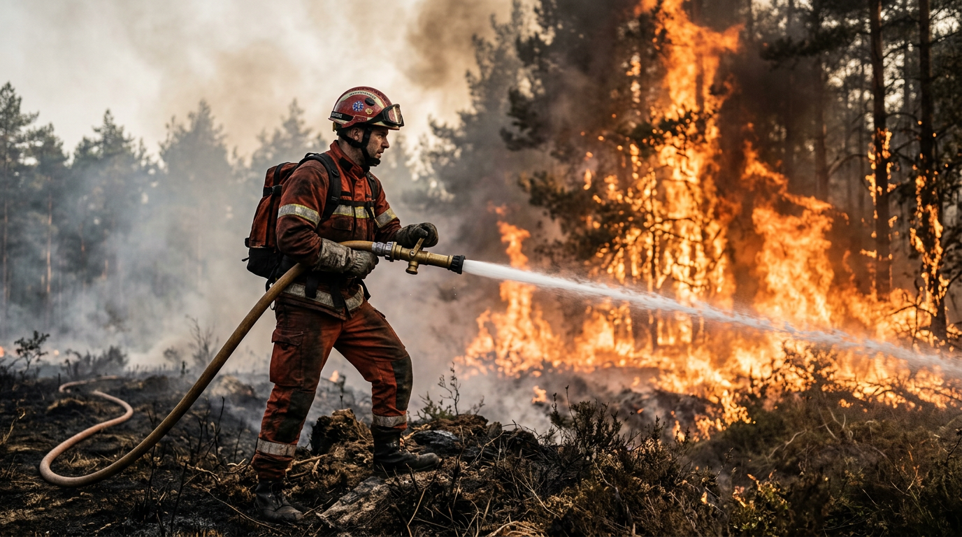 Belgium Battles Unprecedented Wildfire, Hundreds Evacuated as Blaze Scorches Historic Nature Reserve