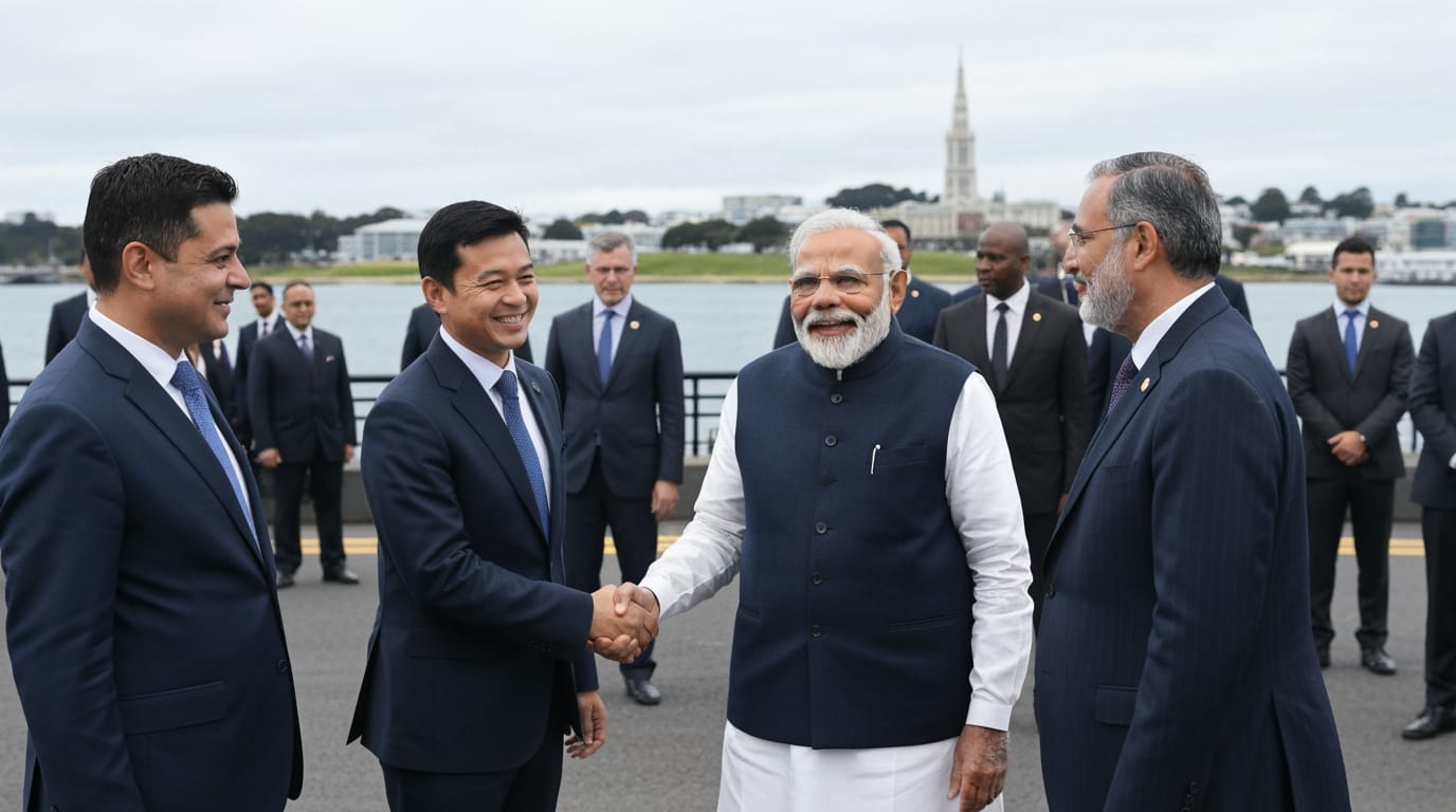 India-New Zealand Forge New Era: PM Modi's Historic Visit Cementing Decades of Evolving Ties