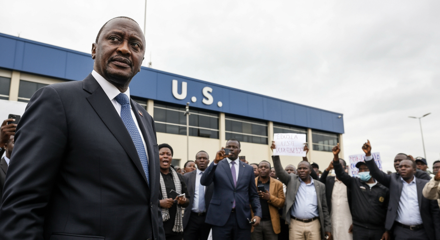 Kenyan President Defends Controversial US-Backed Ebola Facility Amidst Spiraling Protests