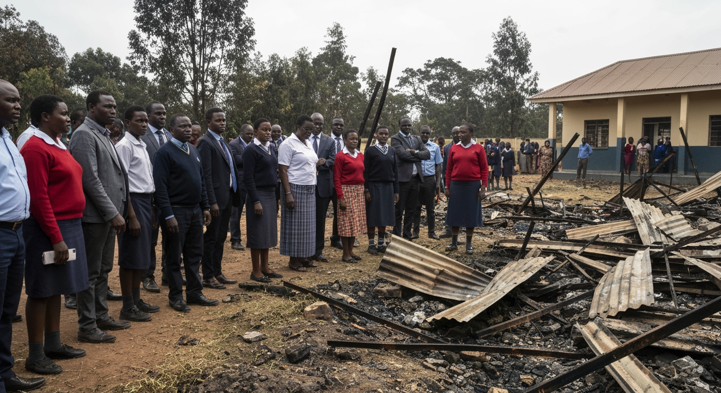 Deadly Blaze Claims At Least 15 Lives at Kenyan Girls' Boarding School, Reigniting Safety Concerns