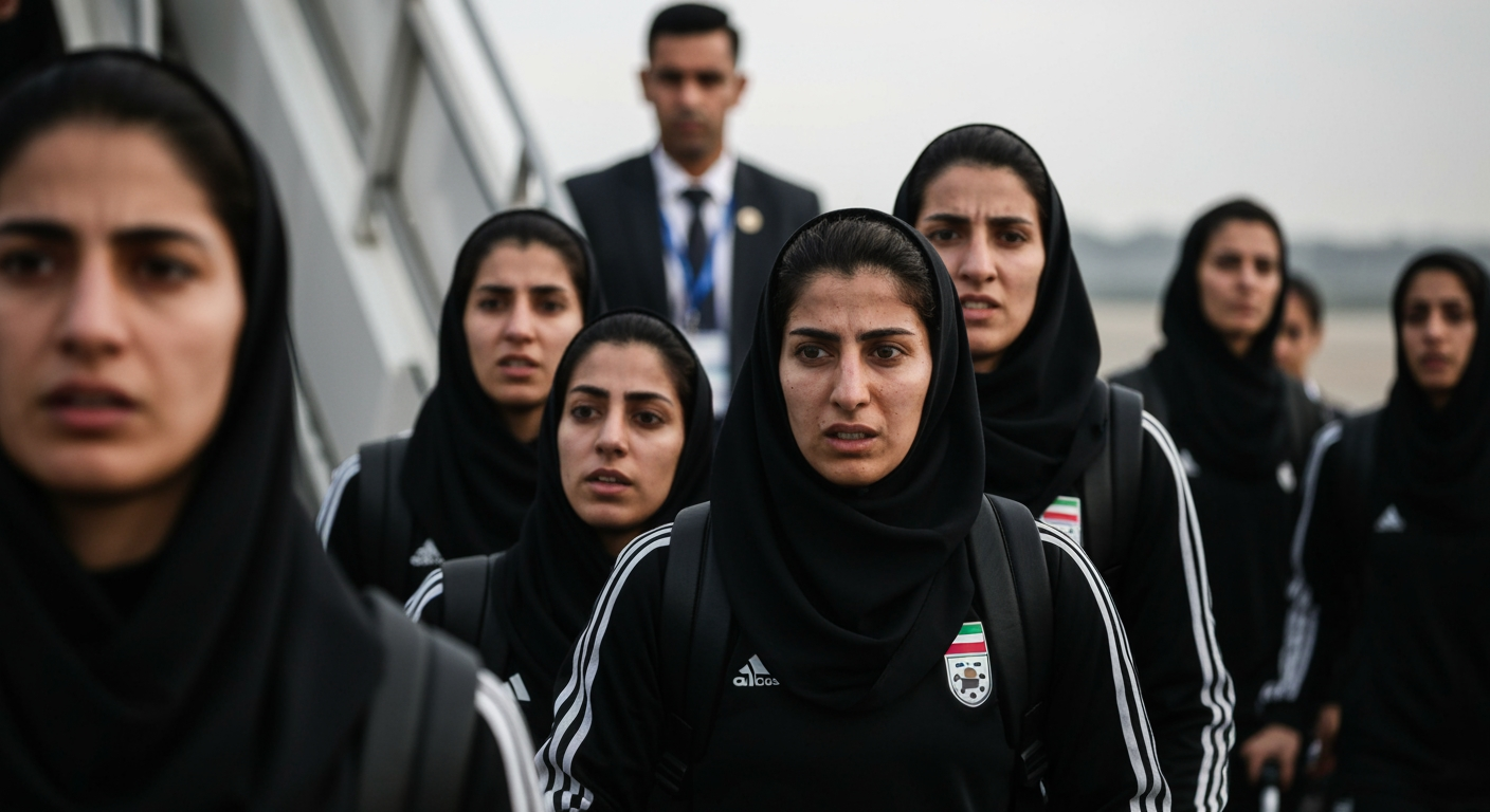 Iranian Women's Football Team Navigates Complex Asylum Drama, Team Members Transit Through Malaysia Amid International Scrutiny