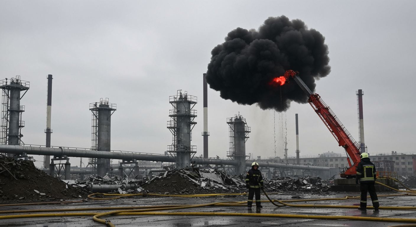 Ukraine Intensifies Energy Assaults with Strikes on St. Petersburg Oil Terminals