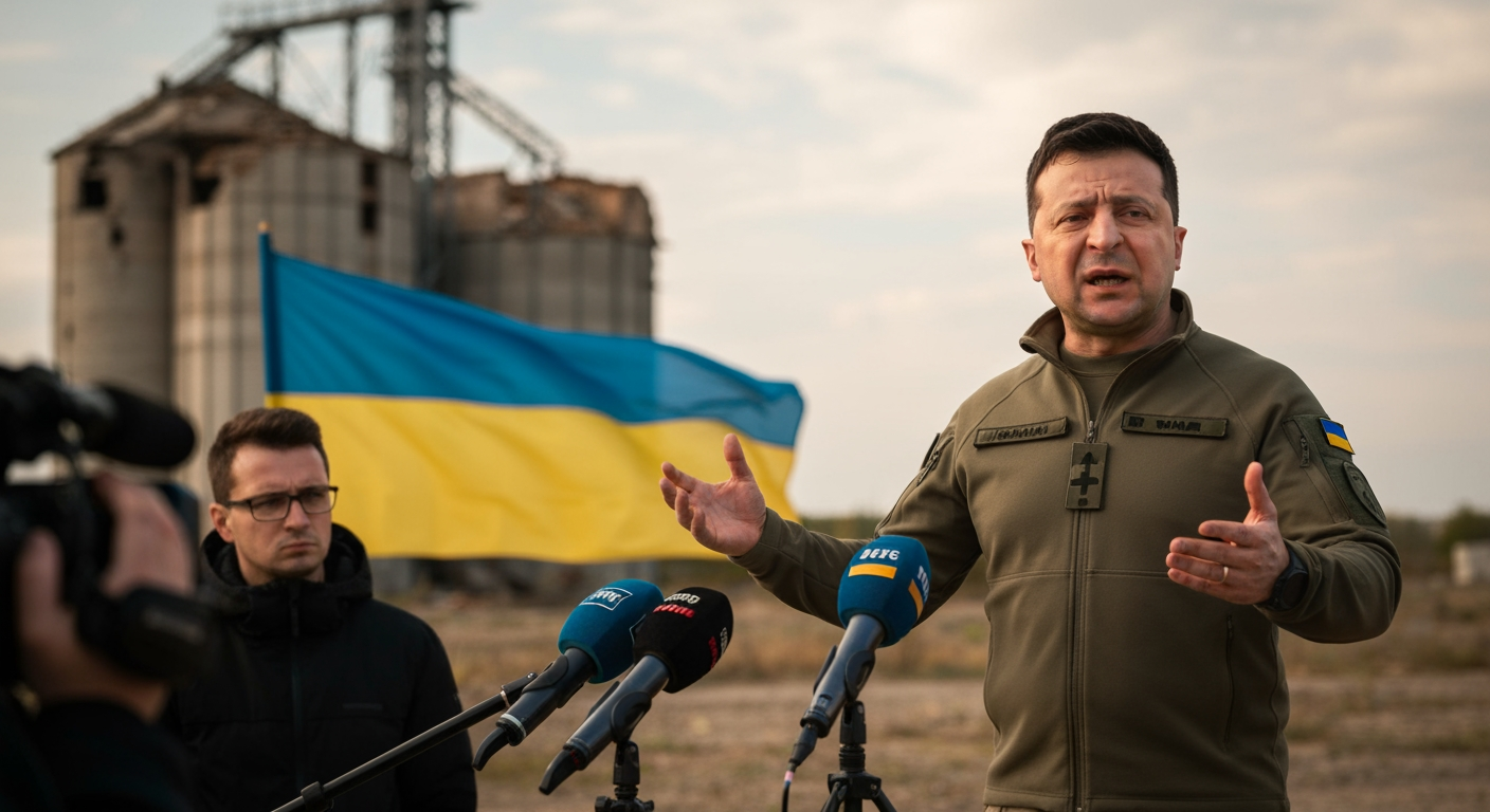 Ukraine Threatens Sanctions as Diplomatic Rift Widens Over Alleged Russian Grain Shipments to Israel