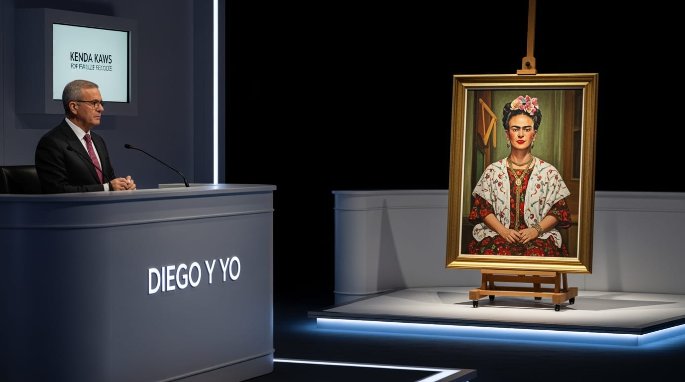 Frida Kahlo Self-Portrait Shatters Auction Records, Becomes Most Expensive Work by a Female Artist