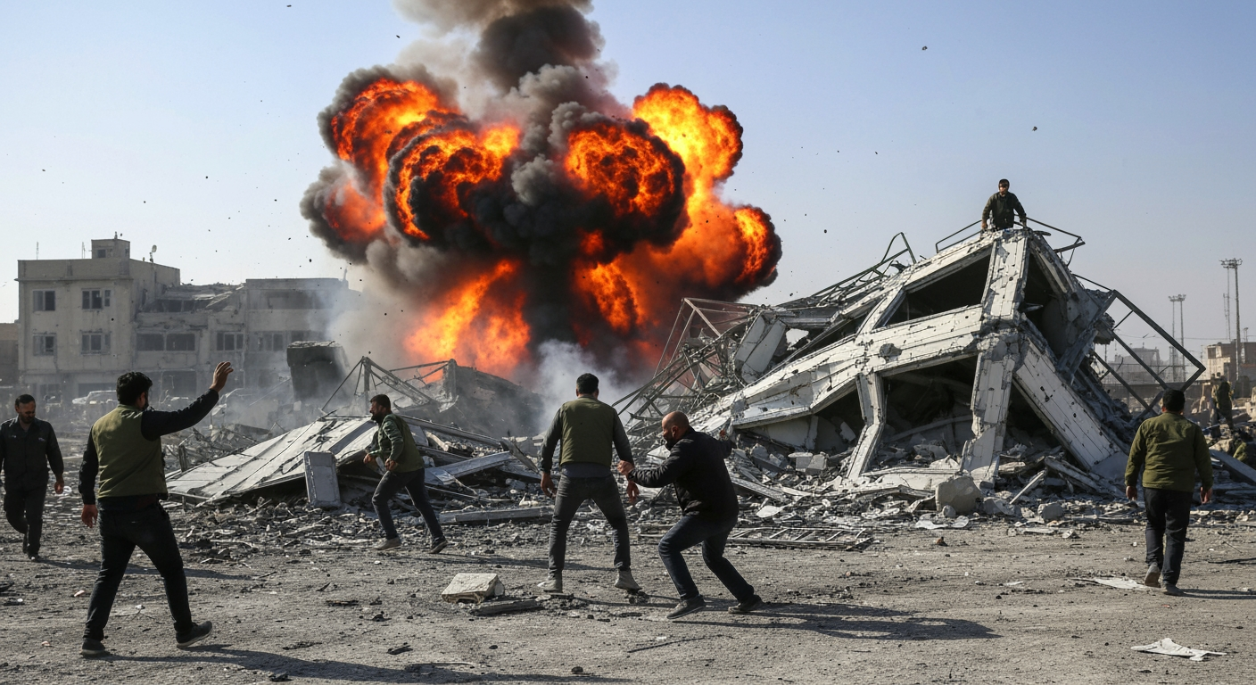 Renewed Strikes Rock Hormuz, Shattering Fragile Ceasefire Between US and Iran