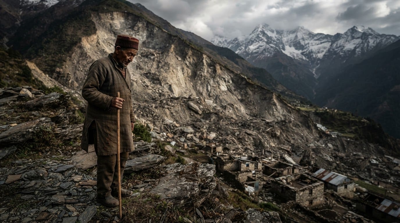 How Climate Change Worsened Nepal's Deadly Mountain Collapse