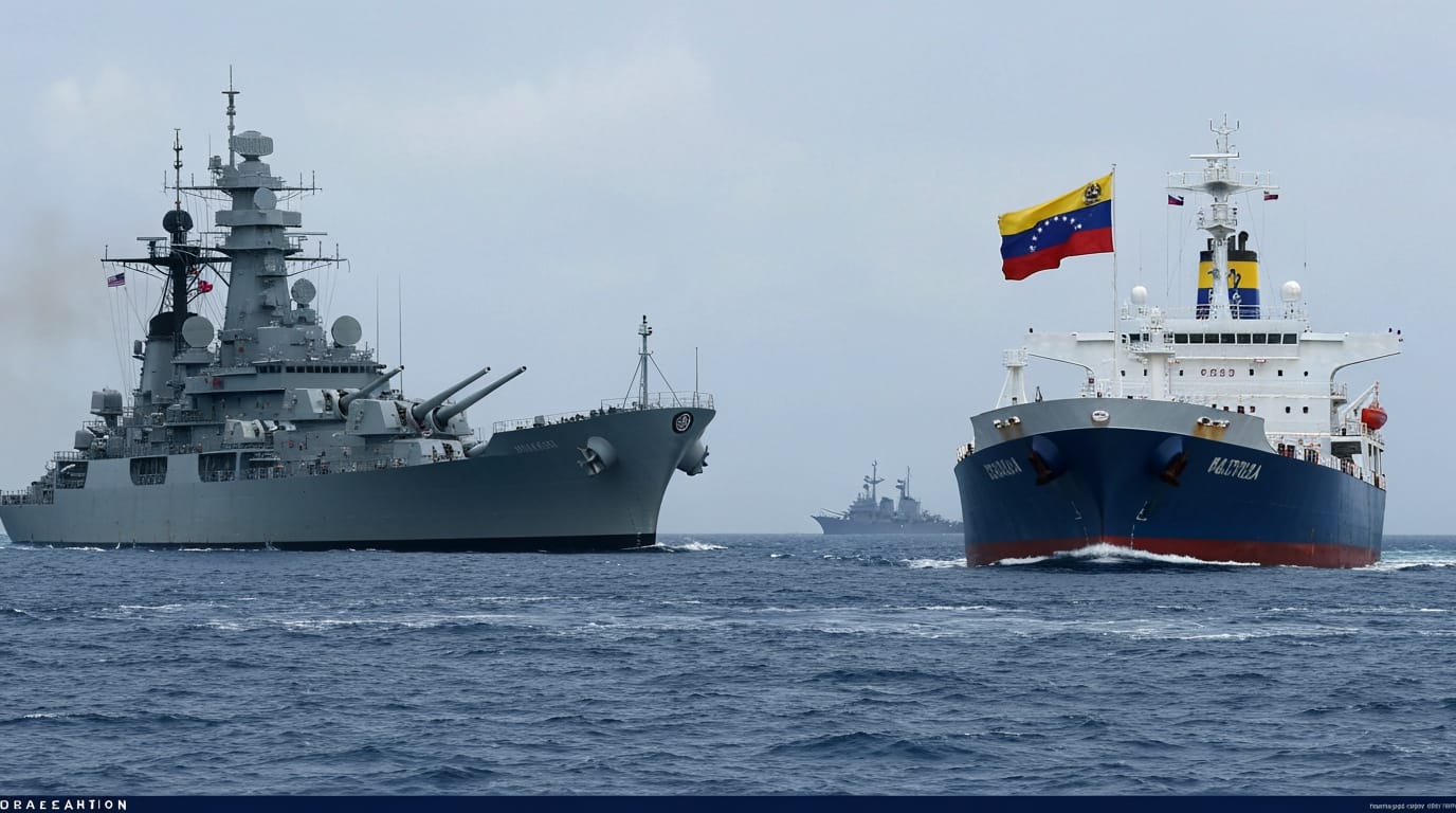 US Forces Seize Russian-Flagged Tanker Linked to Venezuela After Atlantic Pursuit