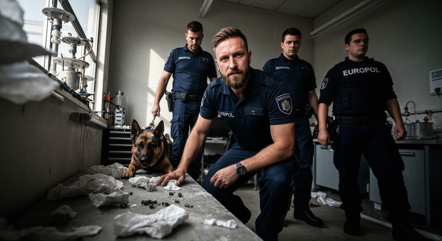 Europol Delivers 'Massive Blow' to Organized Crime with Largest-Ever Synthetic Drug Network Bust