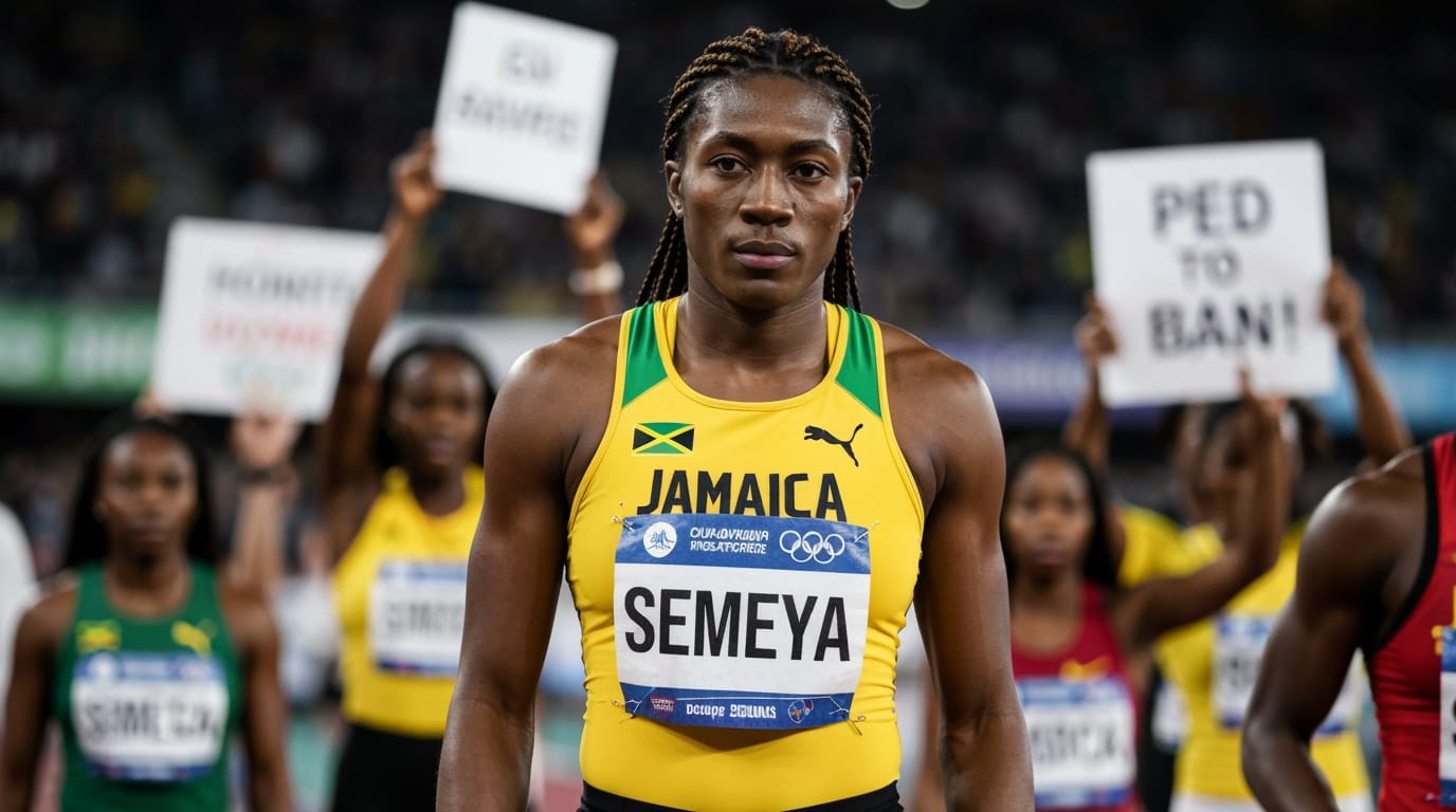 Olympic Champion Caster Semenya Decries Expanding Ban on DSD Athletes, Citing Human Rights Violations