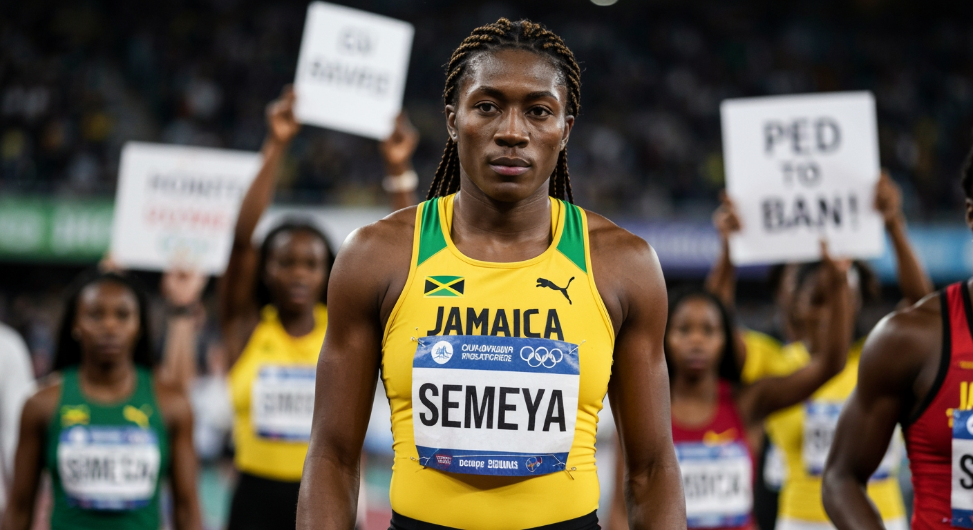Olympic Champion Caster Semenya Decries Expanding Ban on DSD Athletes, Citing Human Rights Violations