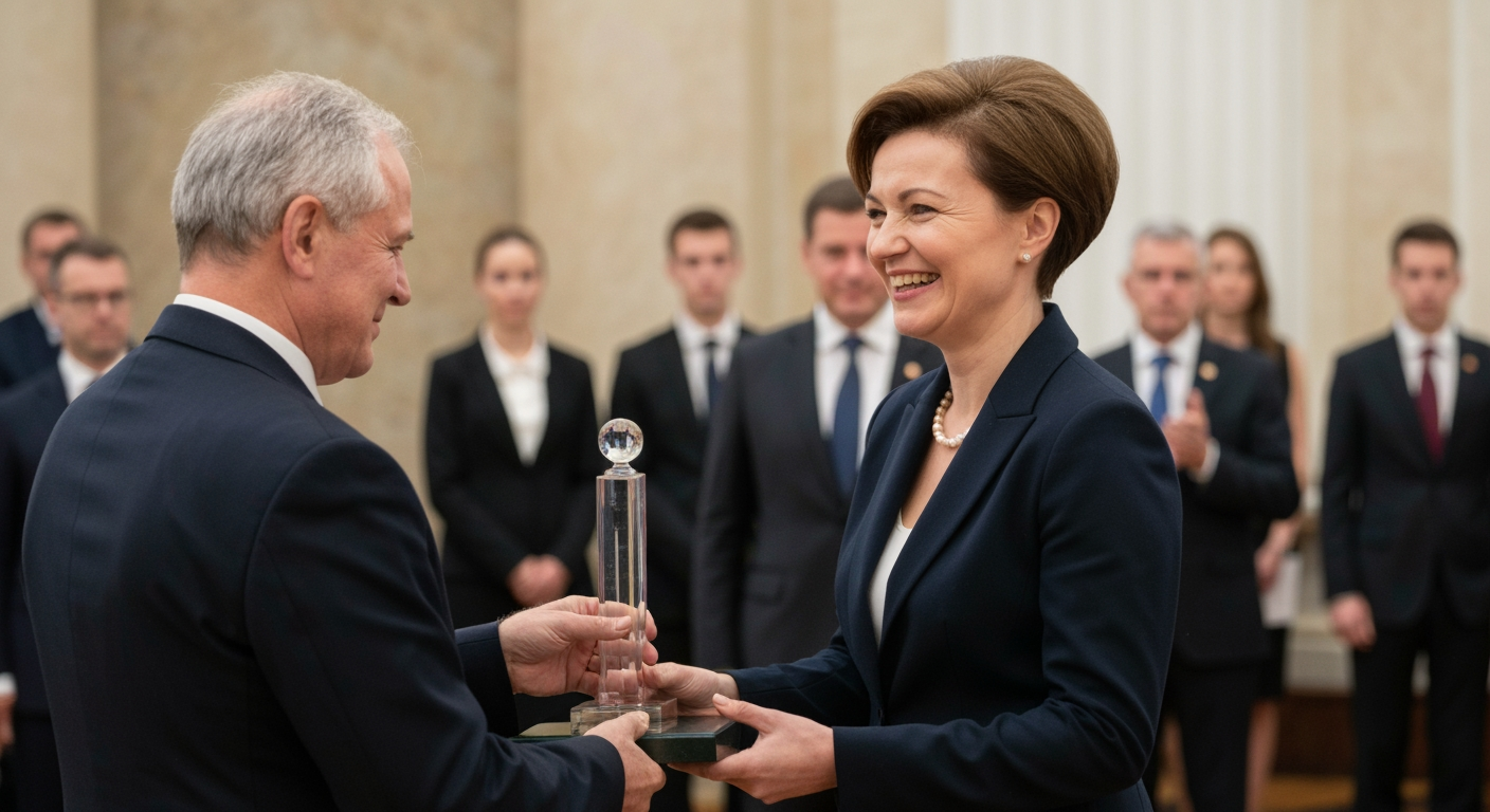 Belarusian Opposition Leader Maria Kolesnikova Receives Charlemagne Prize After Years of Imprisonment