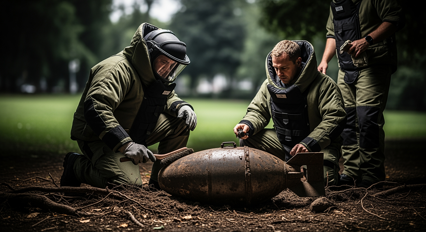 Cologne Faces Renewed Disruption as WWII Bomb Unearthed in Klettenberg Park