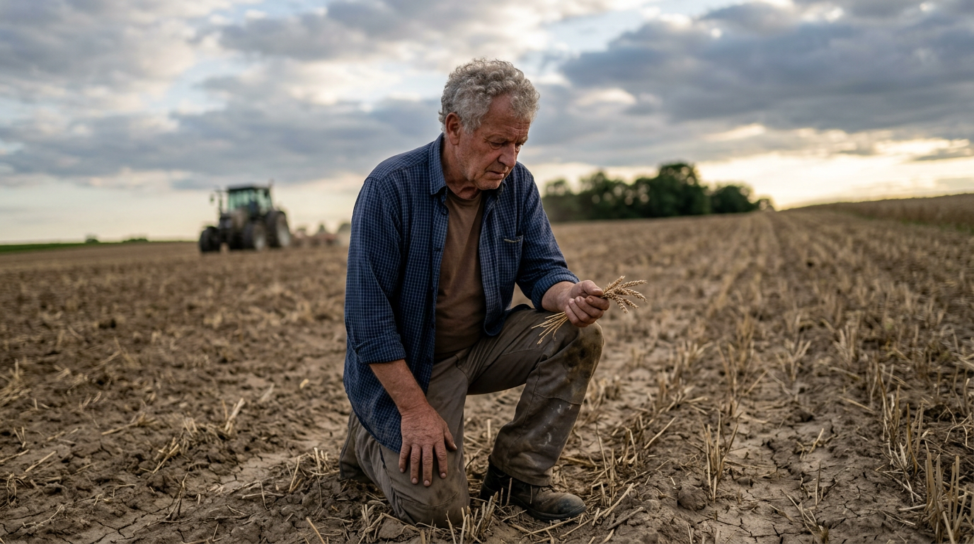 Germany's 2026 Harvest Plunges Amidst Relentless Drought, Igniting Fears of Soaring Food Prices