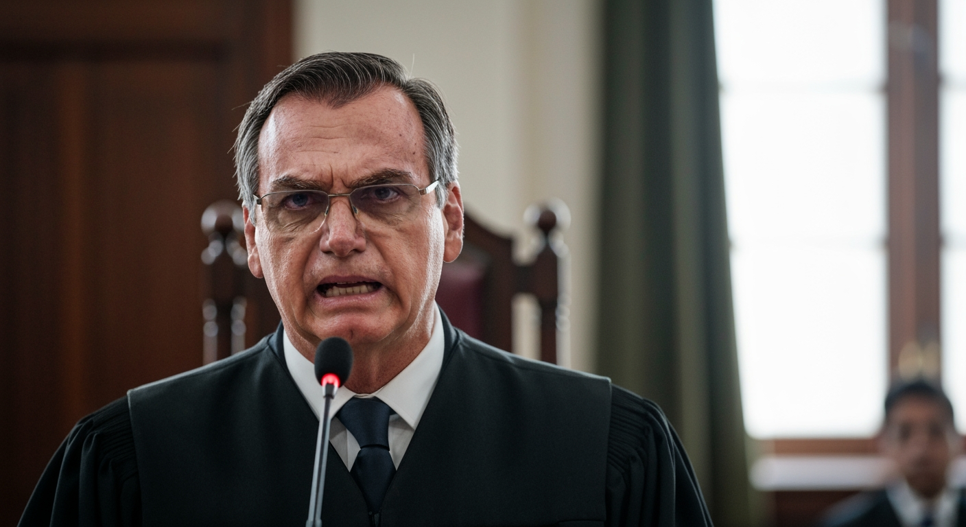Brazilian Justice Halts Law Aimed at Reducing Bolsonaro's Prison Term