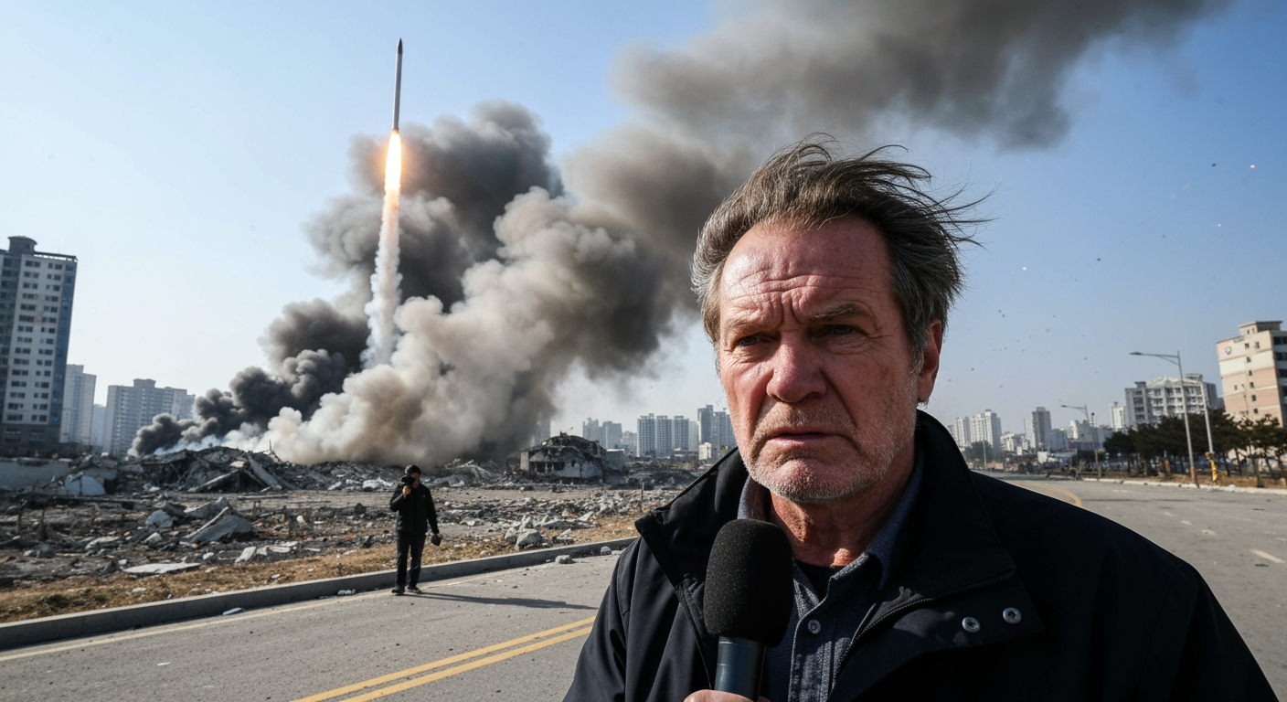 North Korea Unleashes Barrage of Ballistic Missiles Amidst Allied Drills, Escalating Regional Tensions