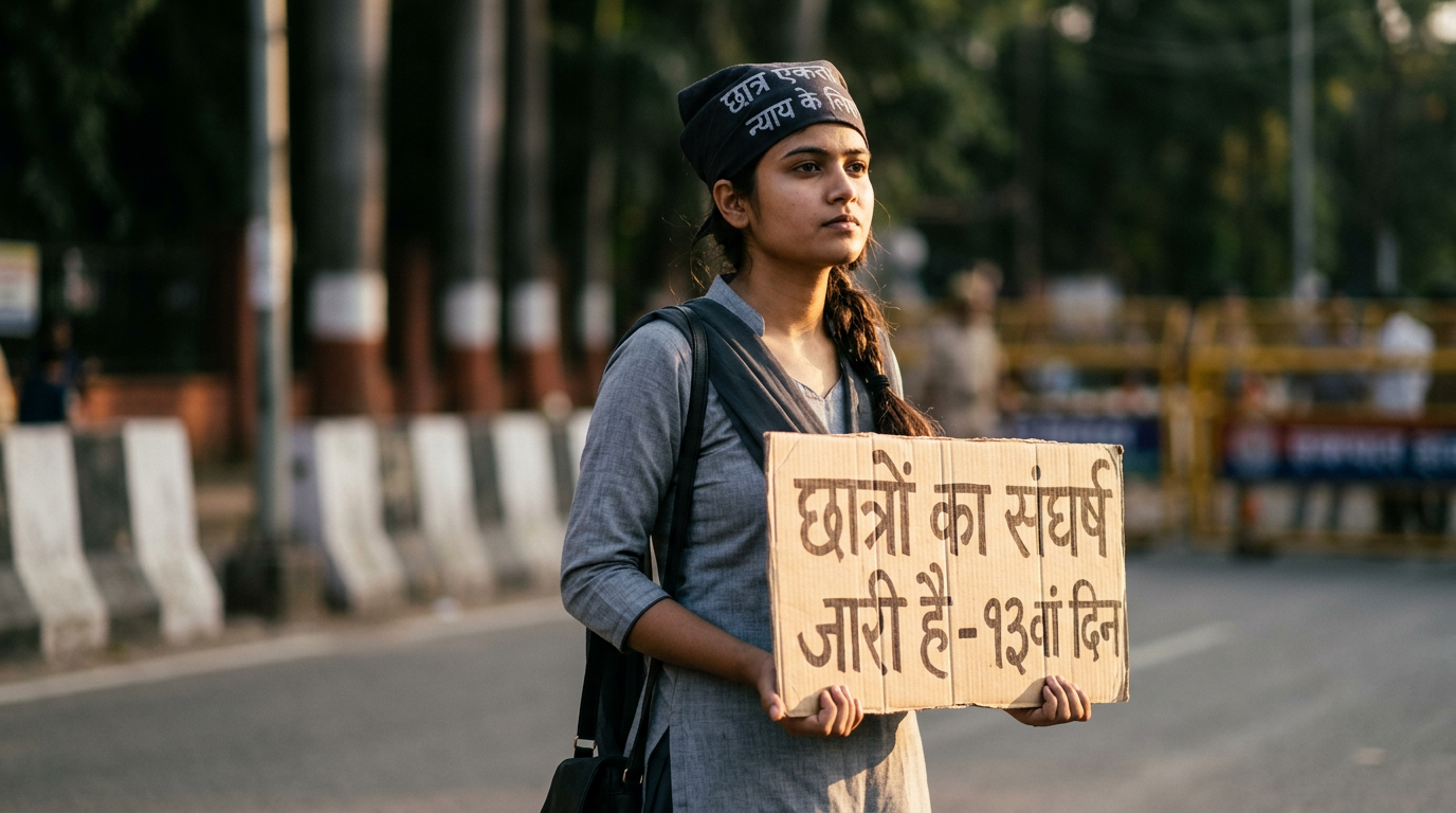 Jharkhand Students' Protest Enters 13th Day as Demands for Recruitment Reforms Intensify
