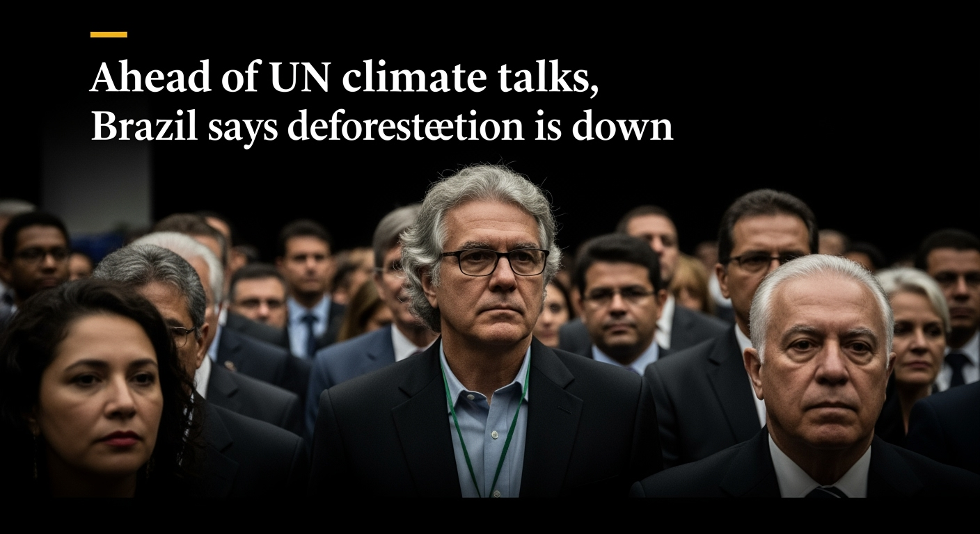 Brazil Heralds Major Drop in Amazon Deforestation Ahead of Critical UN Climate Talks
