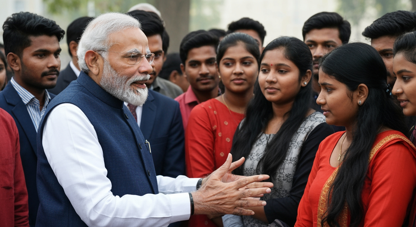 Bridging the Generational Divide: PM Modi's Quest to Connect with India's Gen Z