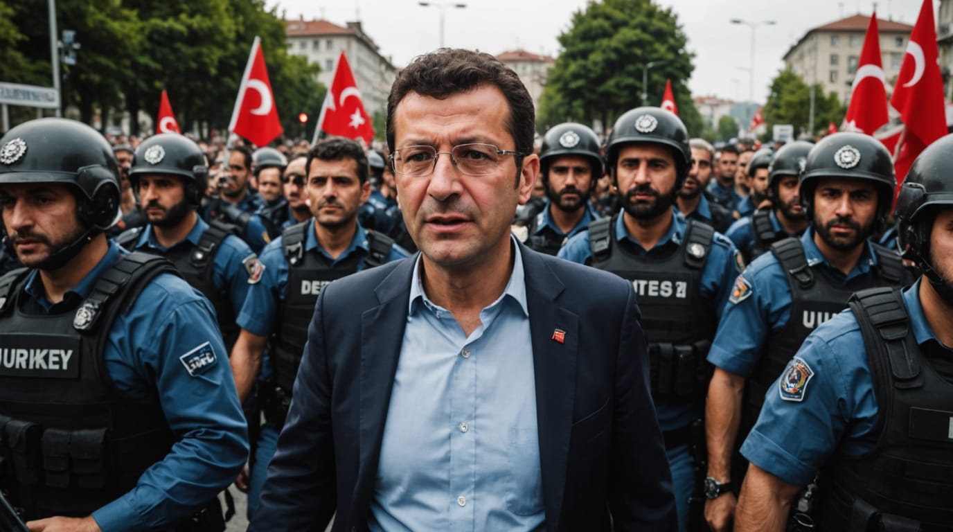 Turkey Detains Nearly 1,900 Amidst Protests Over Istanbul Mayor's Arrest