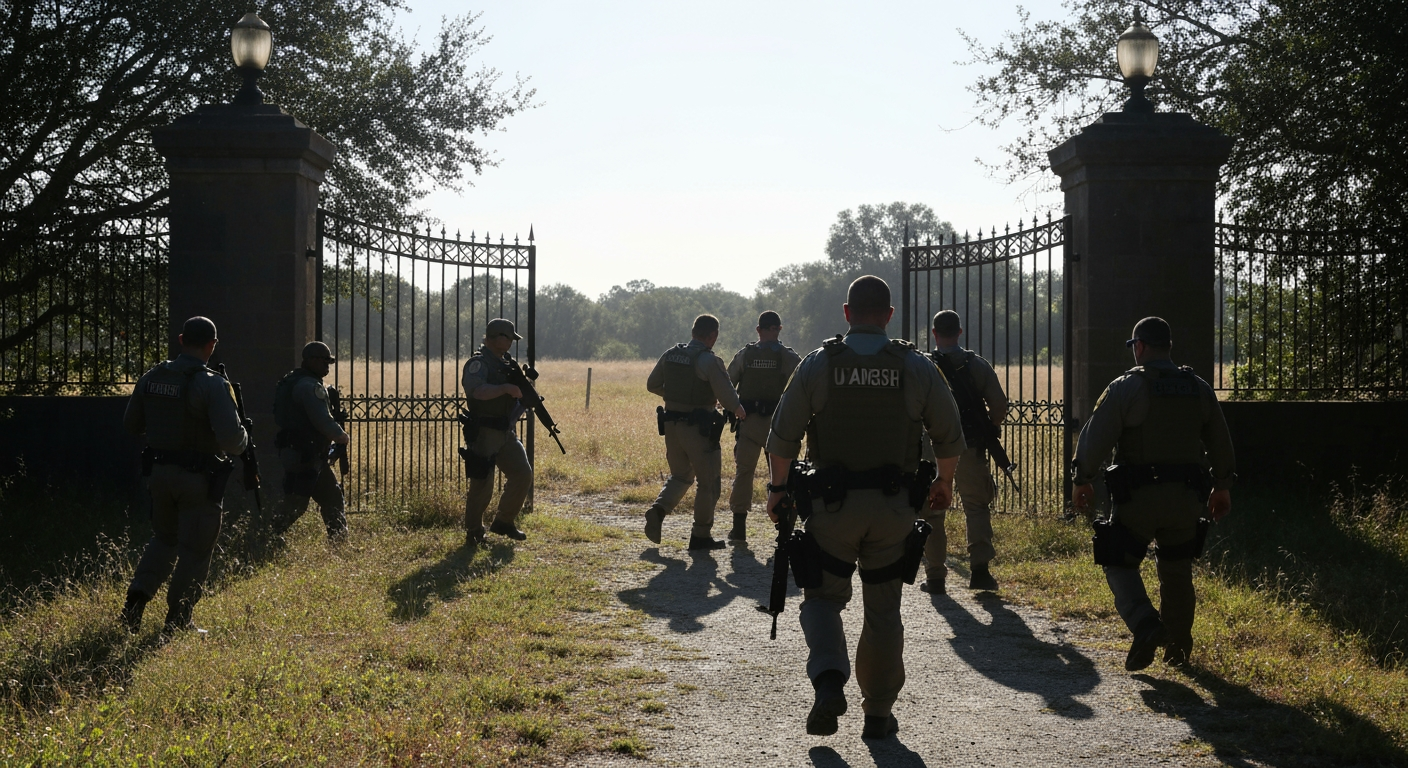 New Mexico Authorities Launch Extensive Search of Jeffrey Epstein's Former Zorro Ranch