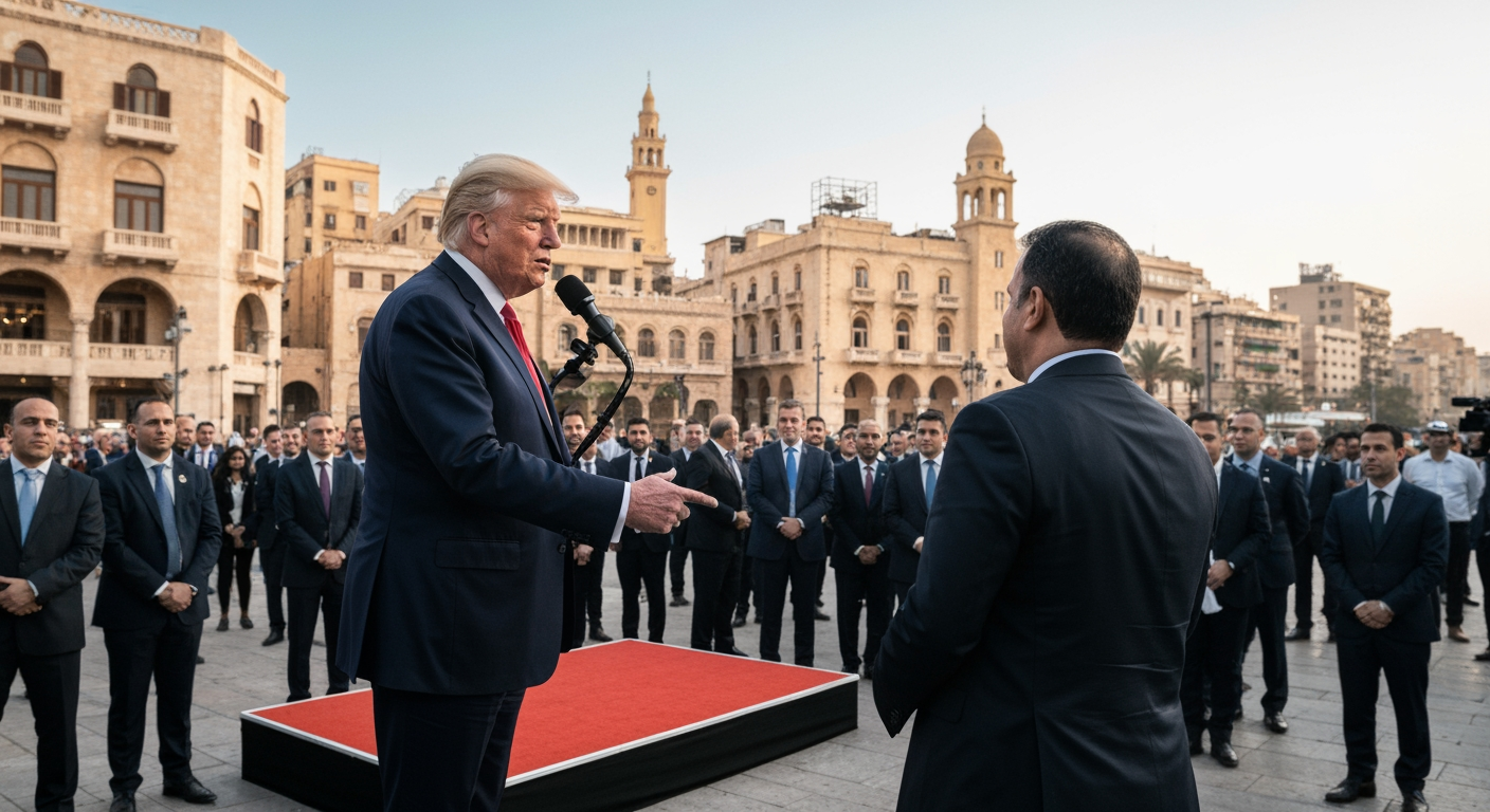 Trump Navigates Volatile Middle East with Lebanon Truce and Elusive Iran Peace