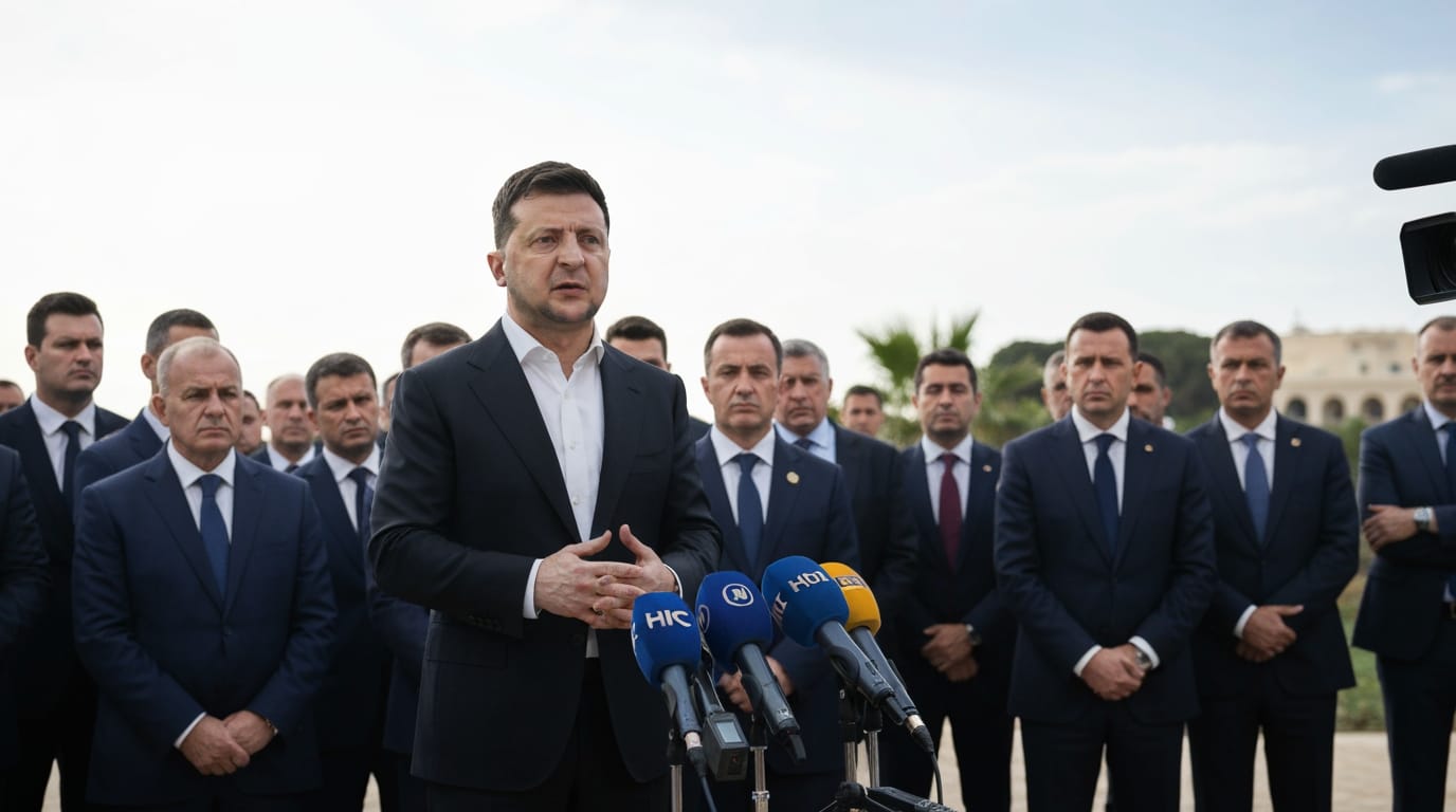 Zelenskyy in Cyprus: Ukraine's European Path Takes Center Stage as Island Nation Begins EU Presidency