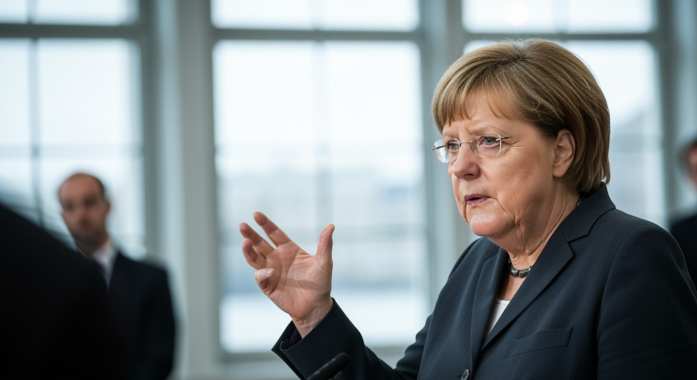 Navigating Turbulent Waters: Merz's Grand Coalition Faces Headwinds as Echoes of Merkel's Counsel Resurface