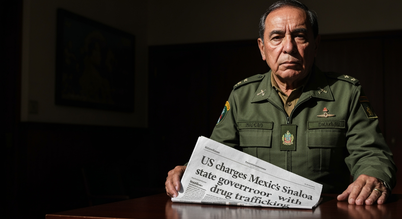 U.S. Indicts Sinaloa Governor and Top Officials on Sweeping Drug Trafficking Charges, Escalating Bilateral Tensions