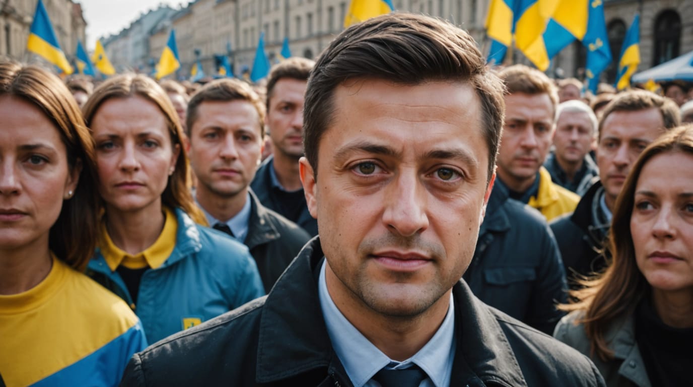 Zelenskyy's Approval Ratings Remain High Amidst Ongoing Conflict, Polls Show