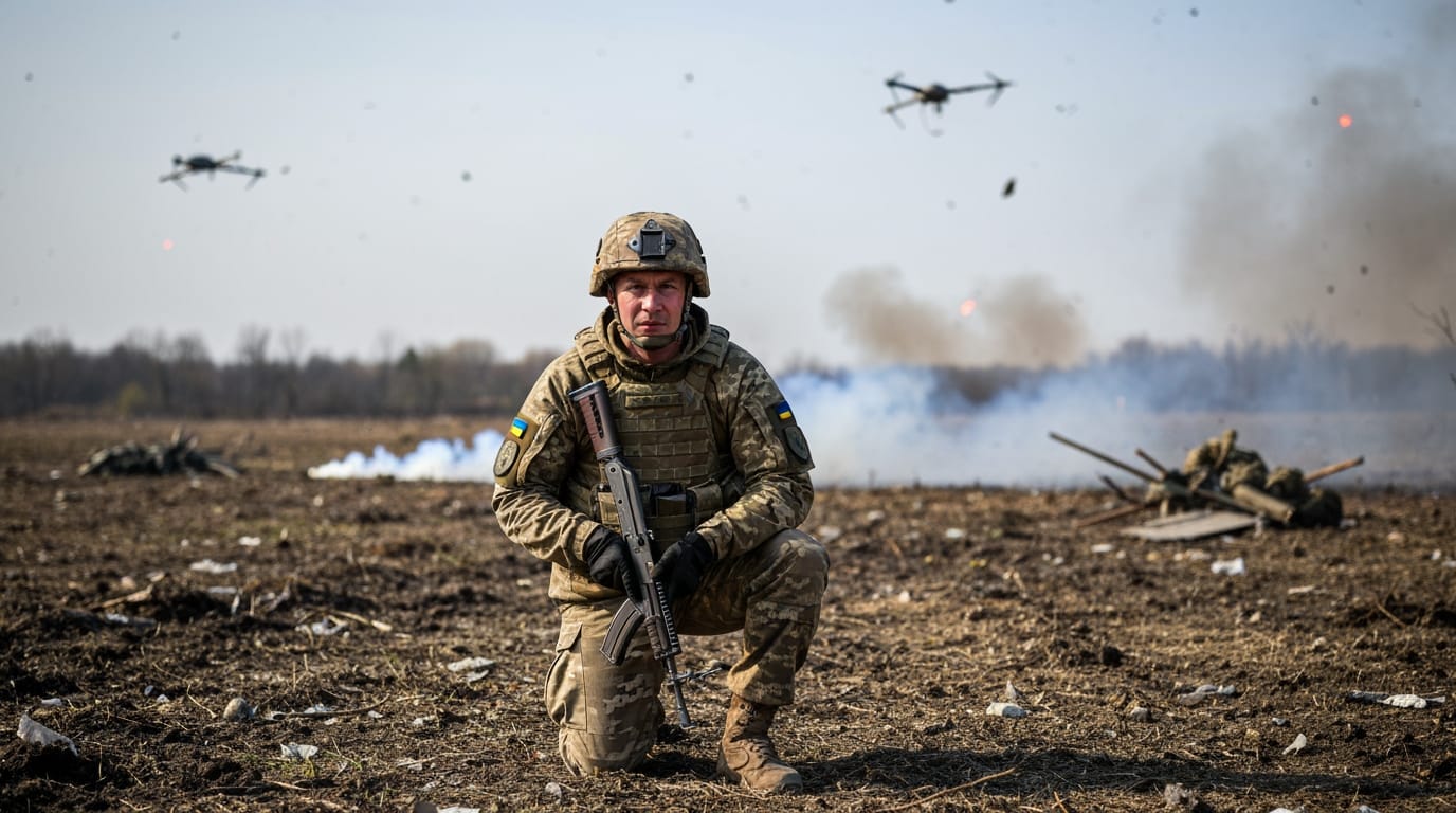 Russia Unleashes Massive Daytime Drone Barrage, Escalating Ukraine Conflict with Fatal Consequences