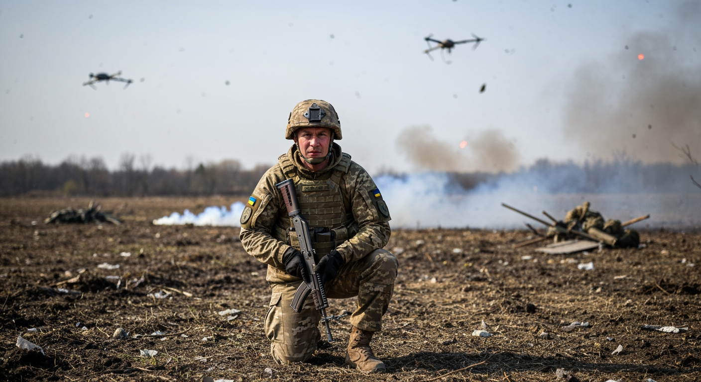 Russia Unleashes Massive Daytime Drone Barrage, Escalating Ukraine Conflict with Fatal Consequences
