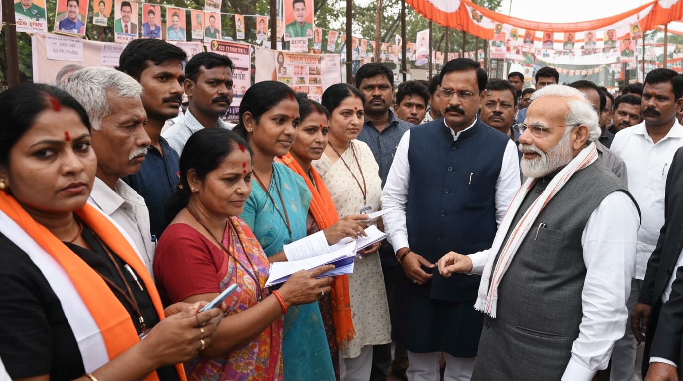 State Polls Unfold as Critical Barometer for Modi's Political Standing