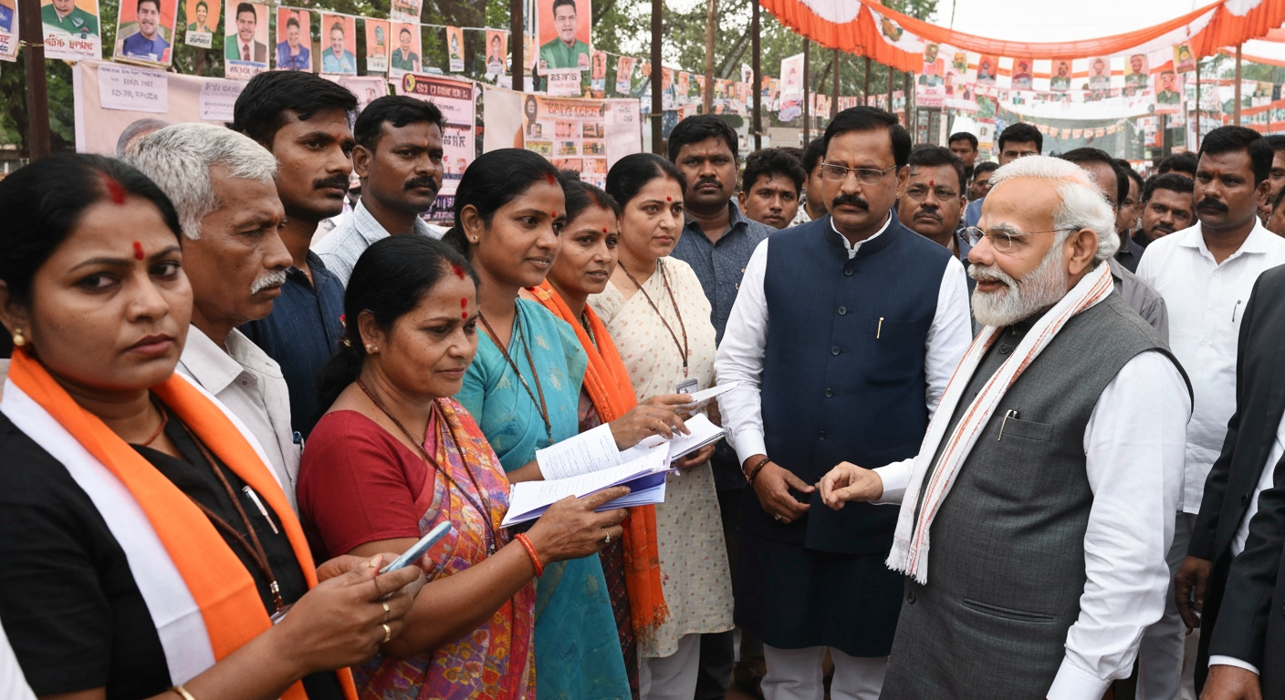 State Polls Unfold as Critical Barometer for Modi's Political Standing