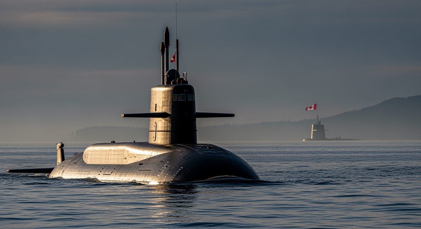 Canada Narrows Submarine Bid to German and South Korean Firms in Multi-Billion Dollar Procurement Race