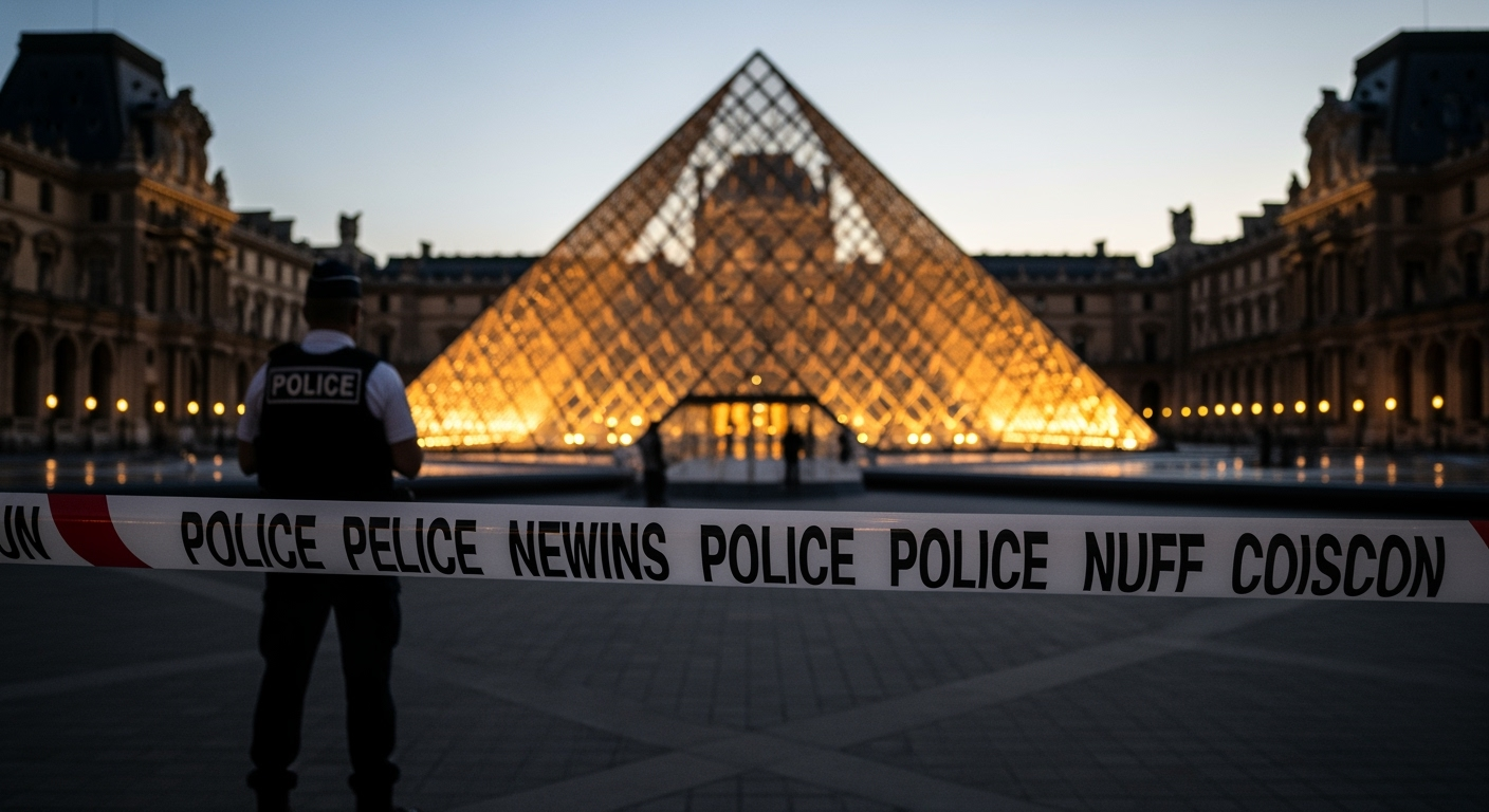 Louvre Museum Rocked by Daring Daylight Robbery, Iconic Paris Landmark Closed