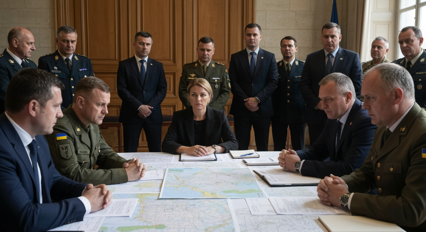 Global Leaders Converge in Paris to Fortify Ukraine's Air Defenses Amid Escalating Russian Attacks