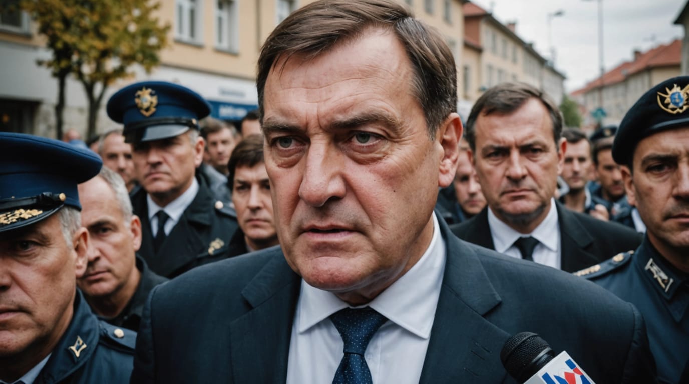 Bosnia Issues Arrest Warrants for Serb Leader Dodik, Escalating Political Crisis