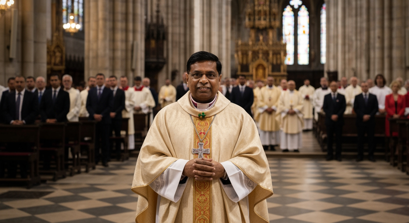 Germany Consecrates First Bishop of Indian Heritage in Historic Ceremony