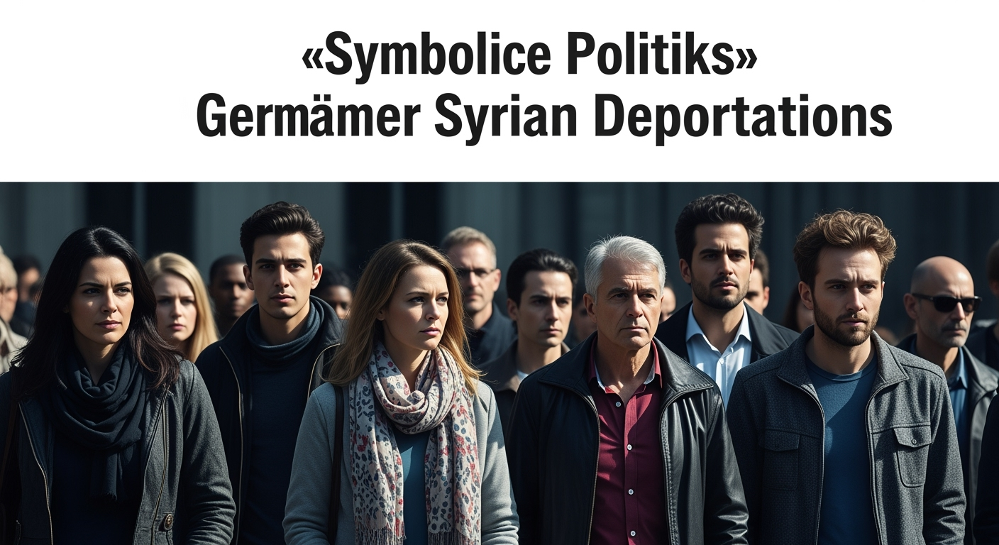 Germany's Syrian Deportation Plan: A Tightrope Walk Between Politics and Harsh Realities