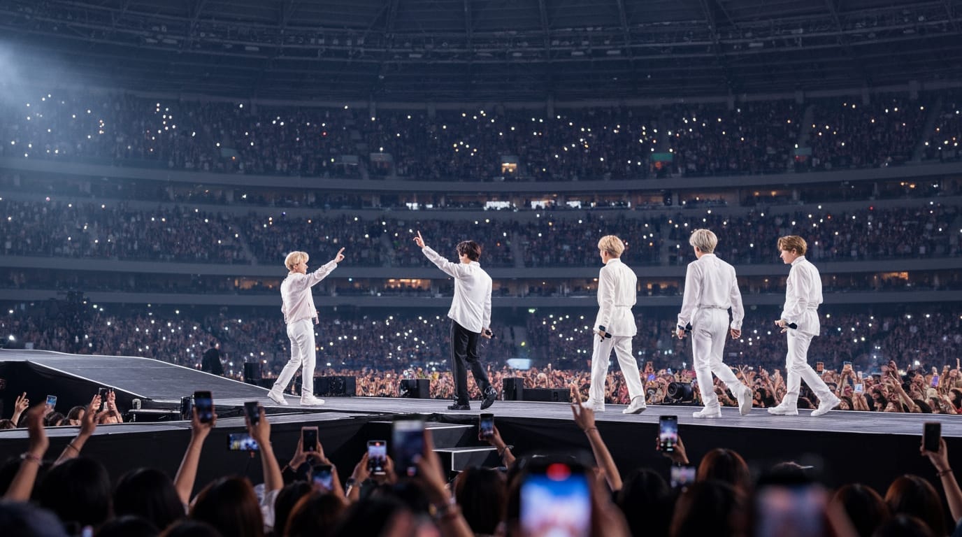 BTS Ignites Global Stage with Monumental 'Arirang' Reunion World Tour