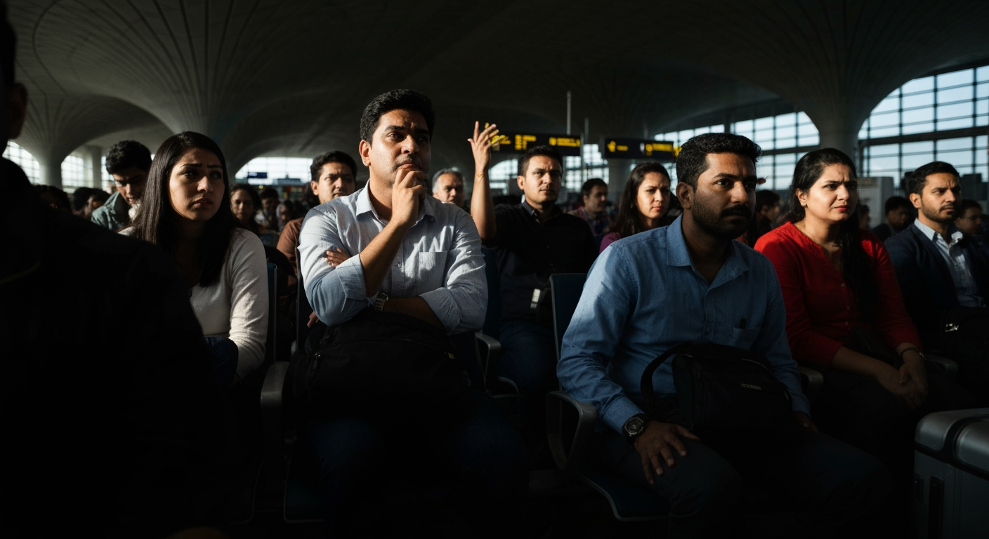India Imposes Fare Caps Amid IndiGo Chaos, Orders Immediate Refunds for Stranded Passengers