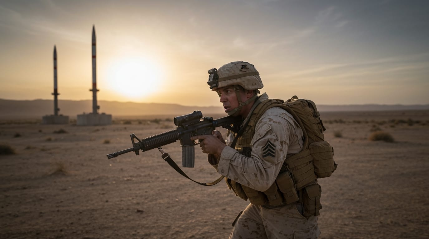 US Escalates Strikes on Iranian Missile Sites as Region Braces for Wider Conflict