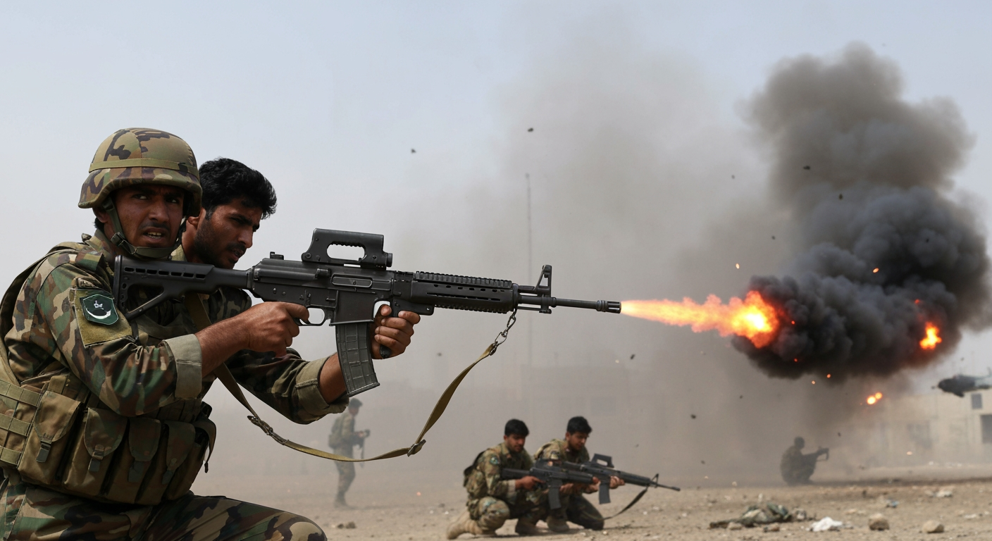 Border Tensions Flare as Pakistan Downs Afghan Taliban Drones Amid Escalating Retaliation