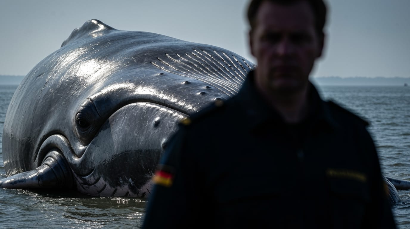 Desperate Race Against Time to Save Stranded Humpback Whale on German Baltic Coast
