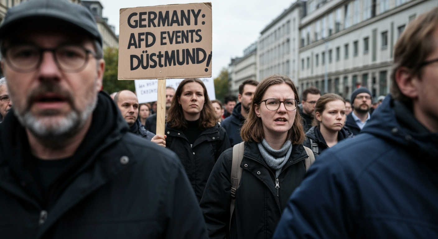 Germany's Streets Erupt: Tens of Thousands Rally Against Far-Right AfD in Dortmund, Düsseldorf and Across the Nation