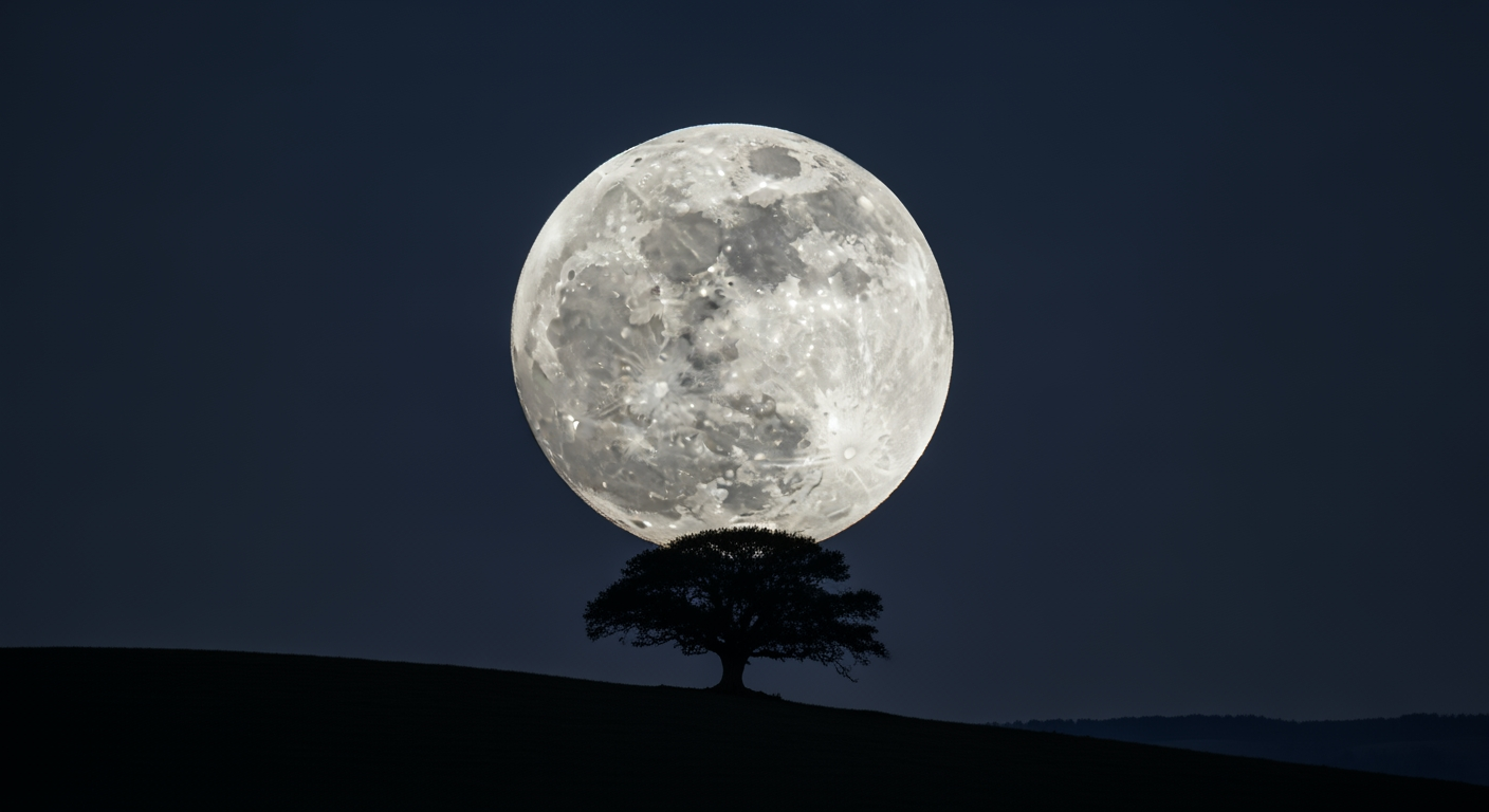 'Cold Supermoon' Caps Off 2025 with Dazzling December Display