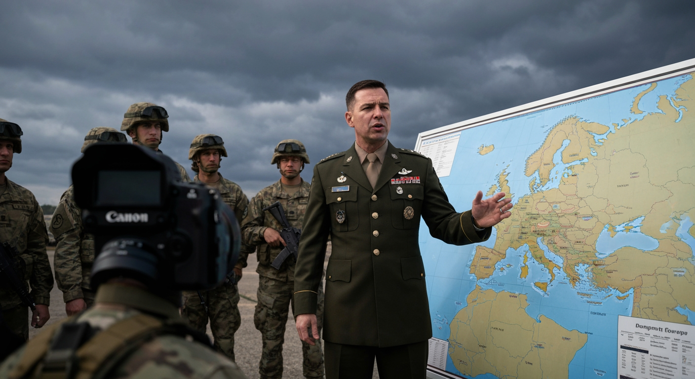 U.S. Scales Back European Troop Presence to 2021 Levels, Emphasizing Allied Contributions