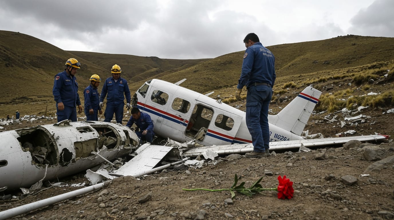 Tragic Tourist Plane Crash Near Peru's Nazca Lines Claims 13 Lives