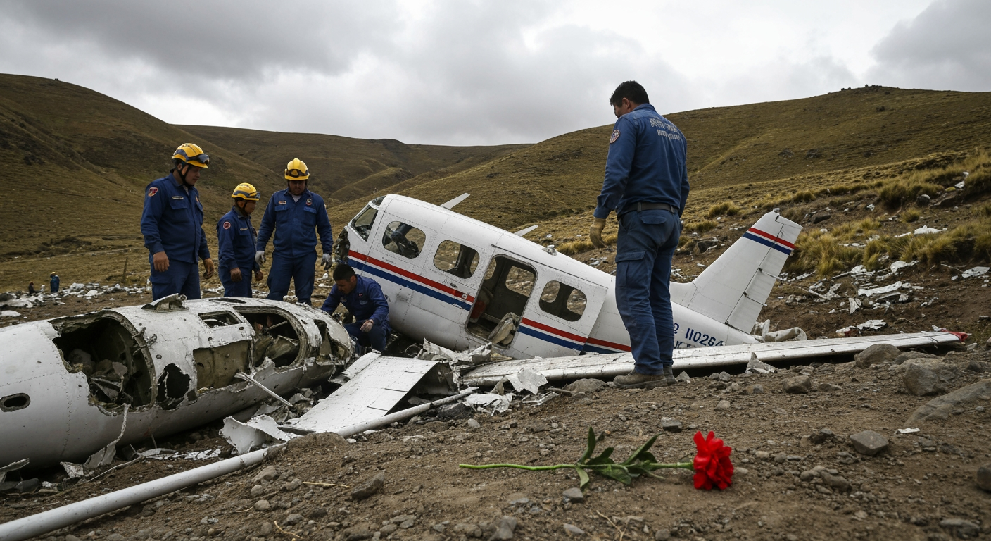 Tragic Tourist Plane Crash Near Peru's Nazca Lines Claims 13 Lives