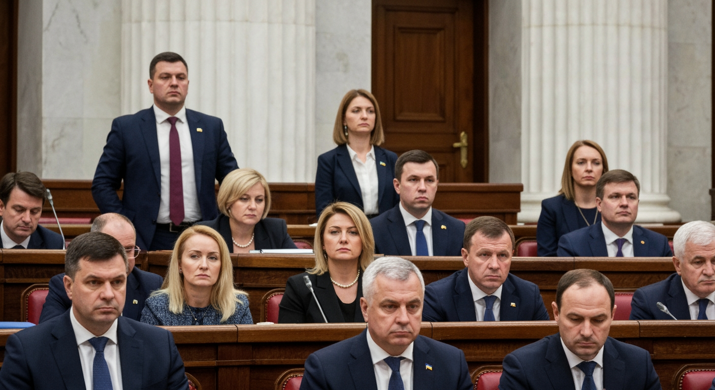 Ukraine Navigates Wartime Reshuffle Amid Defense Leadership Controversy